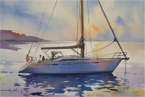 Flizelin tapéta Flizelin fali prémium nyugati vitorlás 104x70