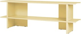 Sárga fém polcos állvány 160x57x37 cm Hes – noo.ma