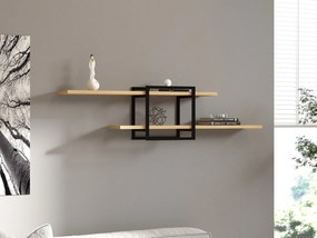 Fali polc Mone - Sapphire Oak