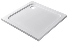 Modena Slim szögletes alacsony akril zuhanytálca 100x100 cm