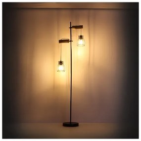 Globo 15326-2SN - Állólámpa MINA 2xE27/40W/230V