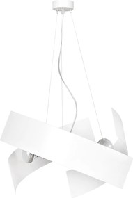 Emibig modern függeszték modo fehér króm emi585/1