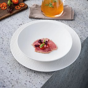 Pizza tányér, Manufacture Rock blanc kollekció - Villeroy & Bochnc - Villeroy & Boch