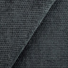 Sötétszürke zsenília fotel Freya – Ropez