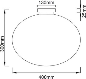Orlicki Design PALLA 40 OR81169 Süllyesztett mennyezeti lámpa 10x15W/E27