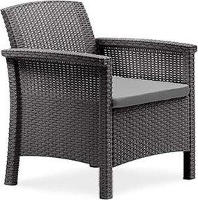 Venus műanyag kerti szék grafit