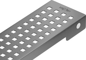 Mexen Flat M08 vonalmenti lefolyóburkolat 60 cm, gun szürke kefélt - 1E25060