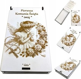 Szentáldozási ajándéktárgy Pénzes doboz Szentáldozás kislány