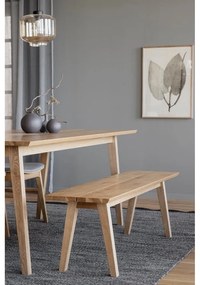 Melfort fa étkezőpad tölgyfa dekorral, 144 x 38 cm - Rowico