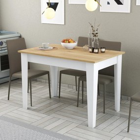 Étkező asztal Kiev 512 - White, Oak