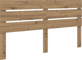 vidaXL Fejtámla Artisan tölgy 200 cm Faanyag