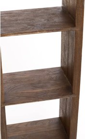 Natúr színű mangófa könyvespolc 95x190 cm Sondrio – Light &amp; Living