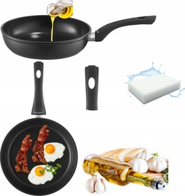 Serpenyő Indukciós Kerámia Serpenyő Tojás Serpenyő Ambition 18 CM