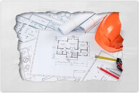 Poszterek 60x40 Építészeti rajz