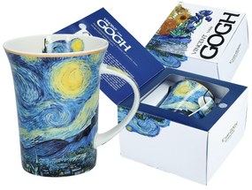 Porcelán bögre díszdobozban 350 ml Van Gogh Csillagos éj