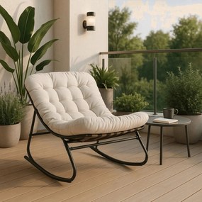 Hintafotel Bézs Párnával. AURORA