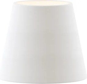 RENDL NIZZA 18/15 lámpabúra Polycotton fehér/fehér PVC max. 28W