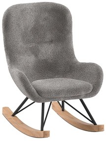 Szürke buklé gyerek hintaszék ROCKY – Vipack