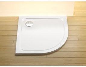 Ravak XA247701010 - ELIPSO negyedkör alakú zuhanytálca 90x90 cm fehér