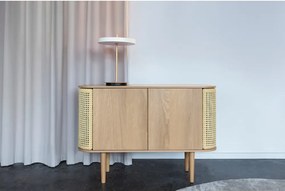 Fekete-fehér fém LED dimmelhető asztali lámpa fém búrával (magasság 41,5 cm) Asteria Table – UMAGE