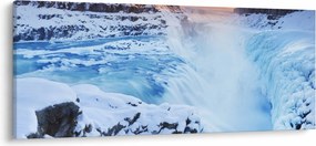 Kép - Hideg vízesések (120x50 cm)