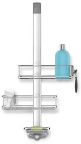 Polc Simplehuman Shower Caddy rozsdamentes acél SHBT1101