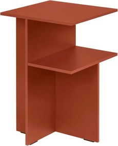 Terrakotta színű éjjeliszekrény Atik – noo.ma