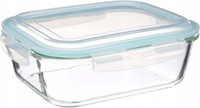 Üveg Ételtároló Tartály Légmentesen Záródó Fedéllel 2.2L