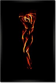 Poszterek keretben 40x60 Forró lány