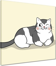 Vászonkép 40x40 Cica