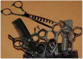 Poszterek 70x50 Fodrászfelszerelés