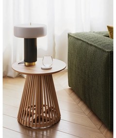 Irune teakfa tárolóasztal, ø 50 cm - Kave Home