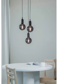 Fekete függőlámpa 25x25 cm Bronx - Markslöjd