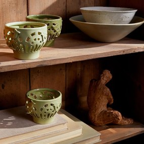 Kerámia gyertyatartó Orangery – Kähler Design