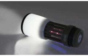 LED Hordozható újratölthető lámpa rovarcsapdával LED/2W/1800mAh/3xAAA IPX4 zöld