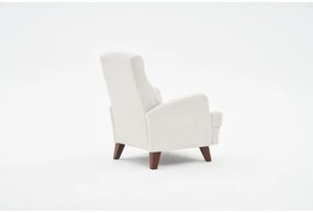 KOVU krémszínű fotel