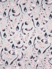 Fotótapéta Tollak Absztrakt Szürke Rózsaszín Finomság 206x275 +ragasztó