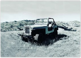 Poszterek 100x70 Jeep Wrangler Retro fotó