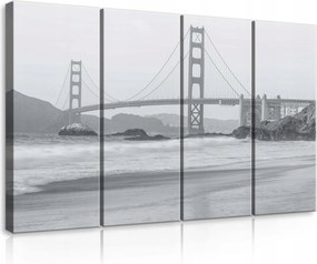 Vászonkép 120x80 moduláris polisztirol Arany kapu San Francisco tájkép panoráma