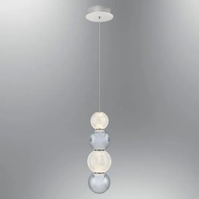 CREMONA LED zsinóros csillár, 7W/230V, 3000K, matt króm