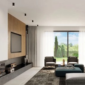 Sollux SL.1002 - Spotlámpa LAGOS 1xGU10/10W/230V 40 cm fekete