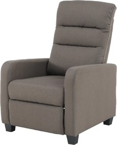 Relaxáló fotel, barna, TURNER