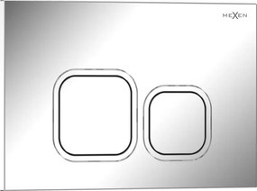 Mexen Tex 03 öblítési gomb, fényes króm - 6103-03