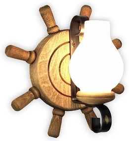 Brilagi - Fali lámpa TIMONA 1xE14/40W/230V bükkfa