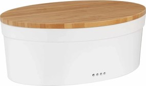 Kela SALENA kerámia kenyértartó, fehér