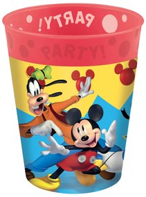 Disney Mickey Jump Into Fun micro prémium műanyag pohár szett 4 db-os 250 ml