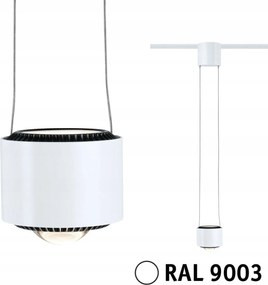 Paulmann URail Led függeszték Aldan 8.5W 3000K szabályozható fehér 230V