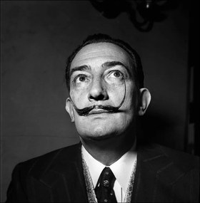 Fotográfia Salvador Dali In Paris, France In 1953, REPORTERS ASSOCIES