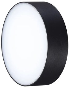 AZZARDO 4490 CASPER ROUND 3000K BK Modern Kültéri Mennyezeti Lámpa Fekete LED IP54