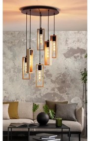 Eglo 44054 - Kábelcsillár LITTLETON 6xE27/60W/230V